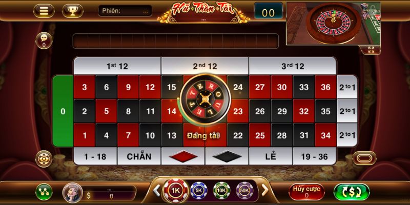Bật mí các bí kíp đặt tiền chuẩn khi chơi Roulette 
