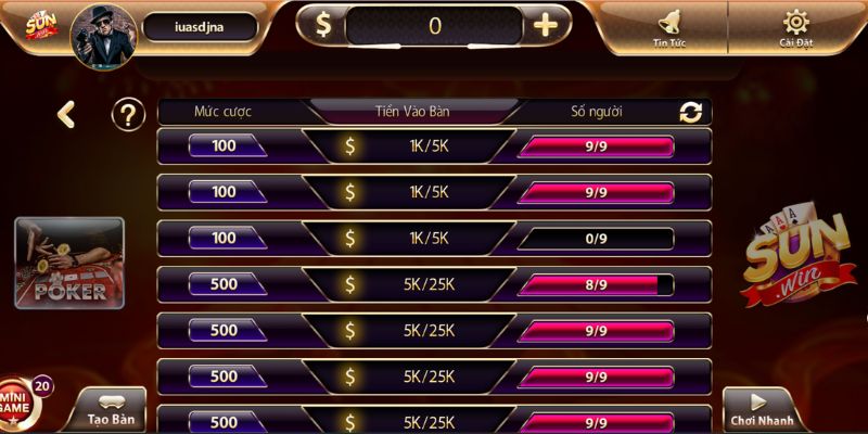 Tổng hợp các thủ thuật chơi chính xác